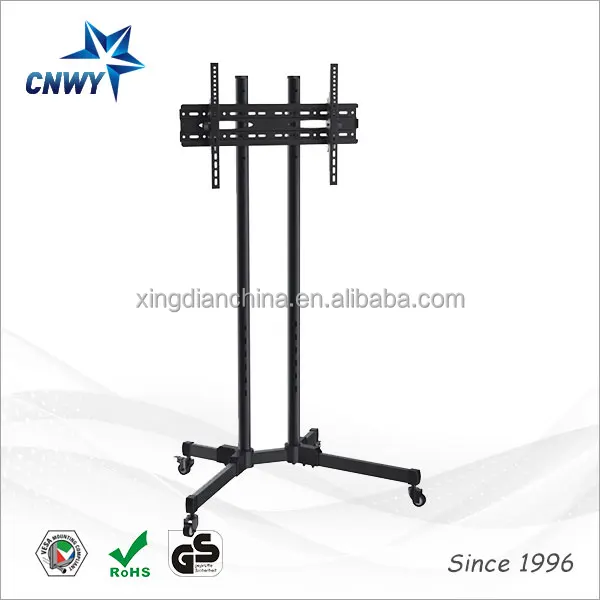 2016 New Products Outdoor Mobile LCD TV Stand with Wheels