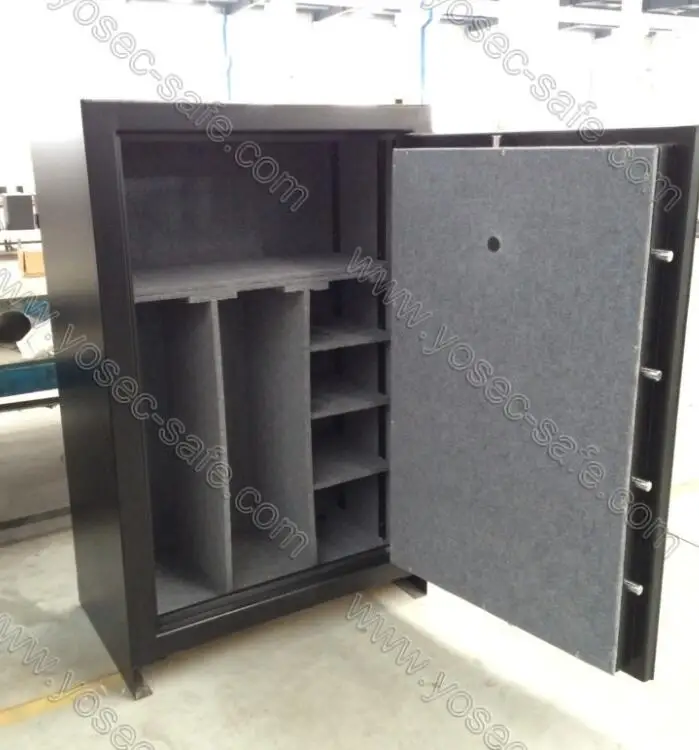 
High security 1 Hour fire rating 24 rifle fireproof gun safe 
