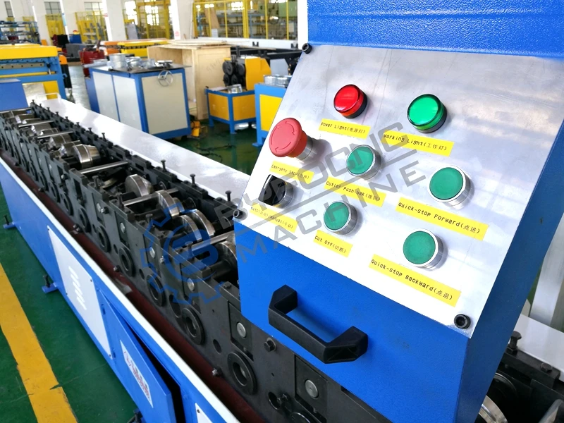 Rectangular duct TDC flange forming machine