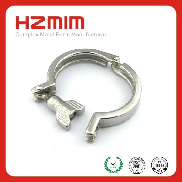High quality steel pipe clamp, tri clover pipe clamp, tri clamp
