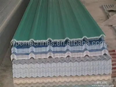 High Quality Wave PVC Roof Tile Extrusion Line Corrugated Tile Making Machine