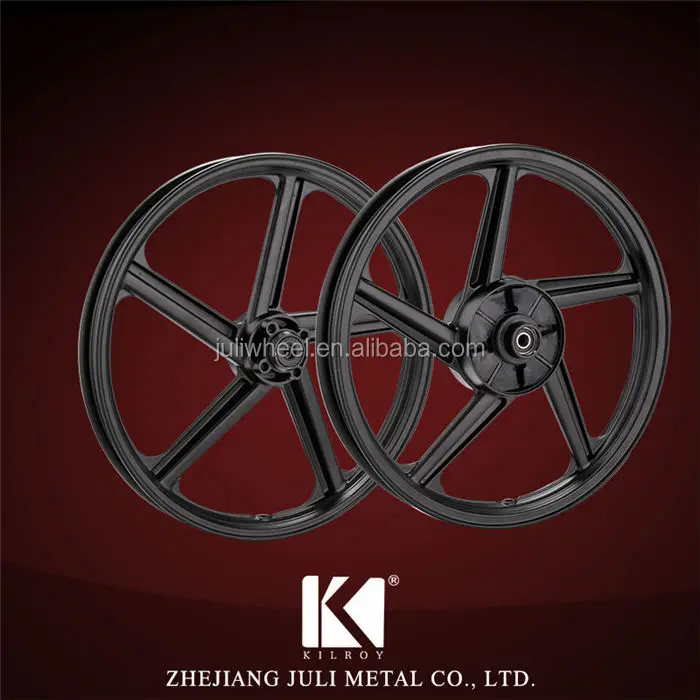 high quality black alloy wheel motorcycle