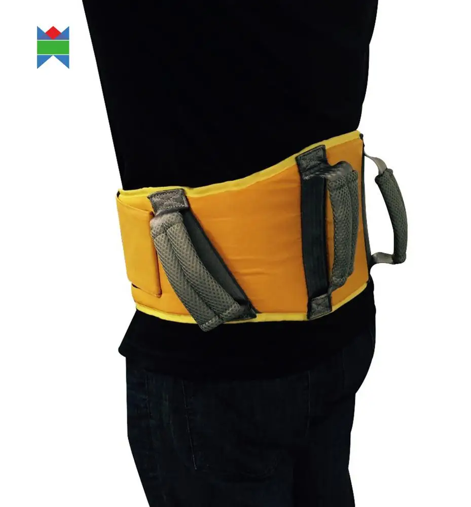 
ISO13485 manufacture patient support Belt waist belt with Handles for easy standing and walking training from wheelchair 