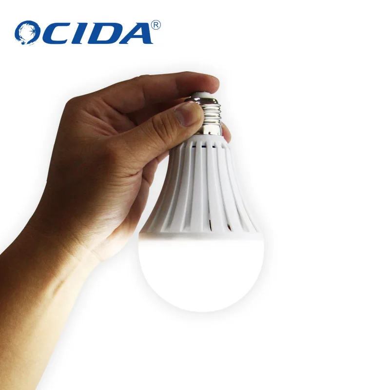 Wholesale AC220-240V oem rechargeable led smart emergency bulb B22 lamp e27 charging bulb lamp