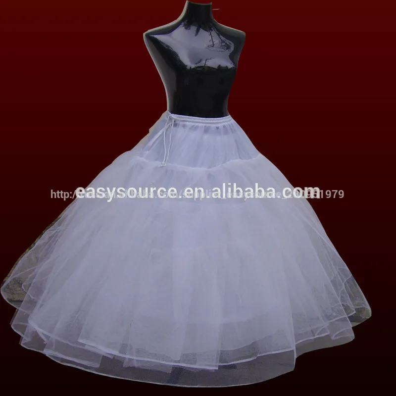 Factory direct sales 4 layers of clothing white crinoline bottom puffy women's clothing for women