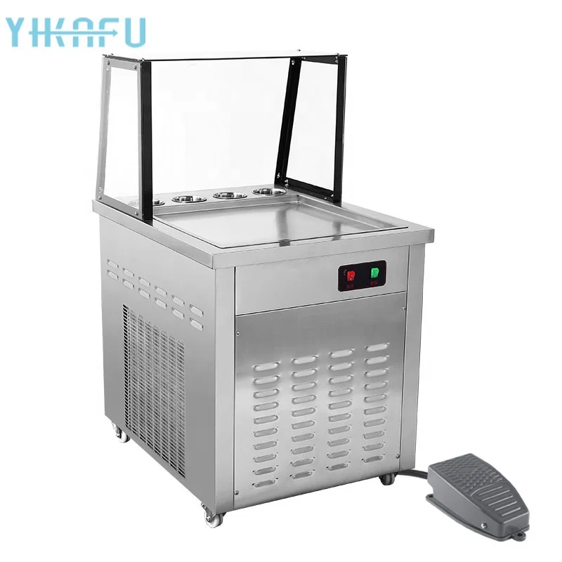 China suppliers fast freezing  roll ice cream machine fried