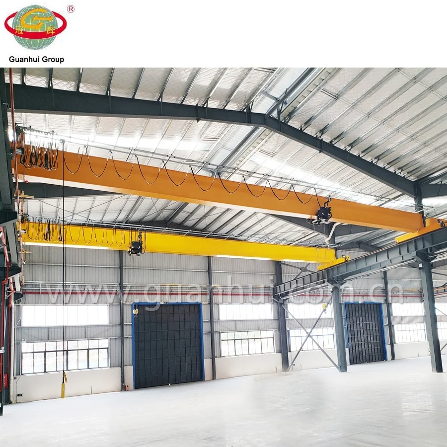 Professional design electric single bridge crane 2 ton