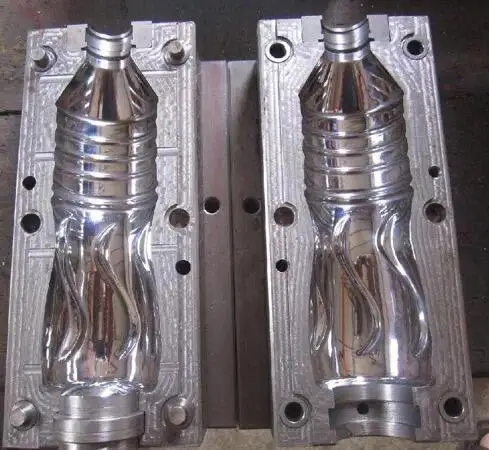 2 cavities 500ml plastic bottle blowing moulds