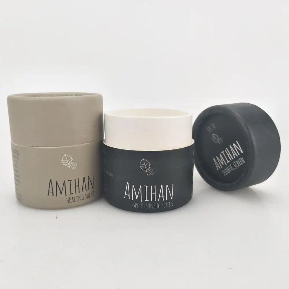 Экологичный Тюбик из крафт-бумаги с эффектом пуш-ап для бальзама для губ