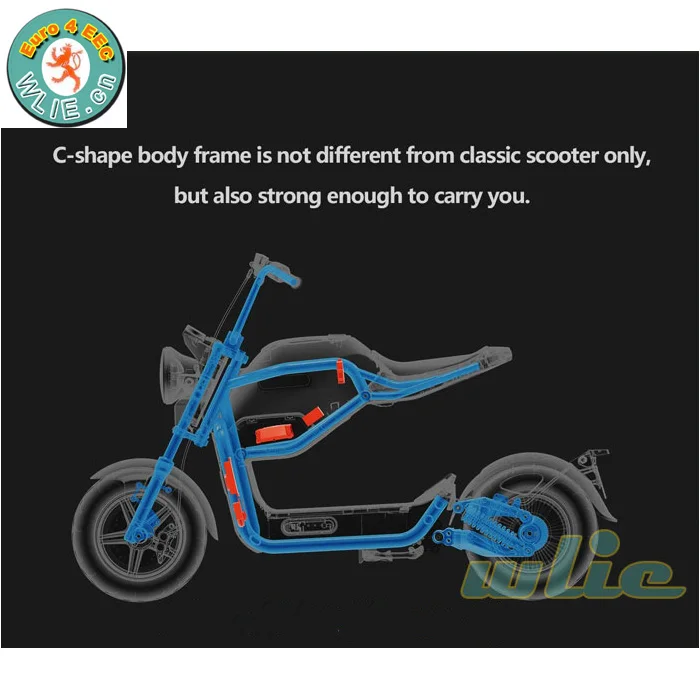 Fashion electric bicycle canada 3000w balance bike scooter Miku Max(Euro-4)