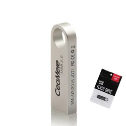 Ceamere Wholesale Original USB2.0 High Speed Metal USB Flash Drives 16GB 8GB 4GB 32GB 64GB 128GB Pendrive Metal USB Flash Drives