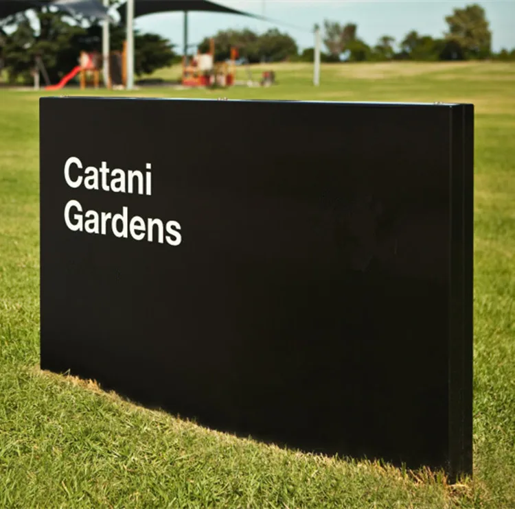 Skyseen Outdoor Large Wayfinding Signage Led Pylon Sign Factory Supply