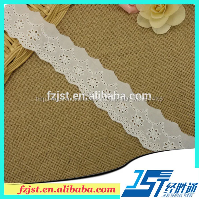 Wholesale Cotton Ribbon Lace Fabric