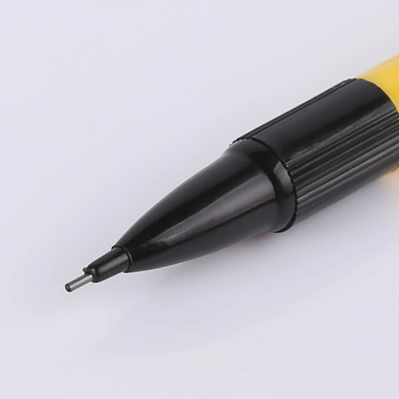 Hexagonal mechanical pencils Suitable for America market The supermarket sale cheap plastic pencil customized logo with eraser