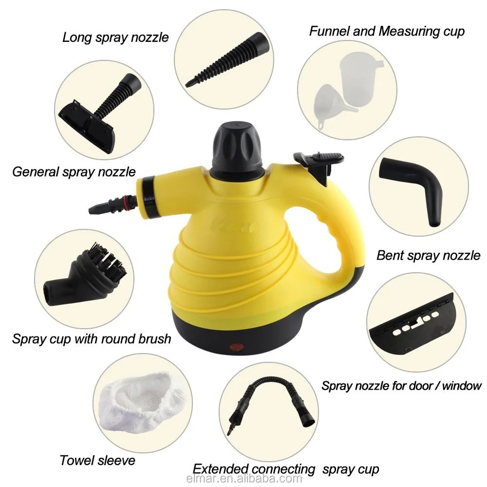 High Pressure Multipurpose Steamer For Cleaning And Disinfecting Your Home, Windows, Bathroom, Grout, Mold, Toilets Germ Killer