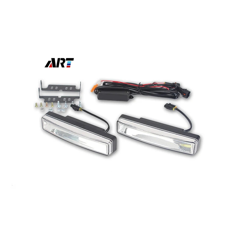 Car Cob 2018 New Arrival Car Styling Universal Daytime Running Light Led Bending Drl Auto Lamp