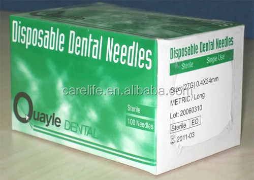 
Sterile dental Needle 27G 