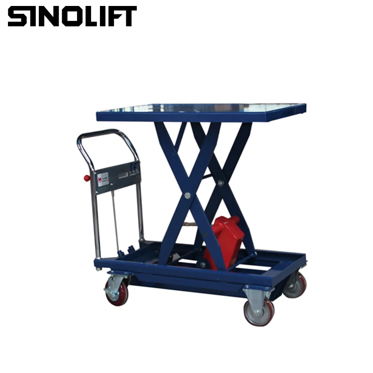 Sinolift HLT series hydraulic ladder with single scissor