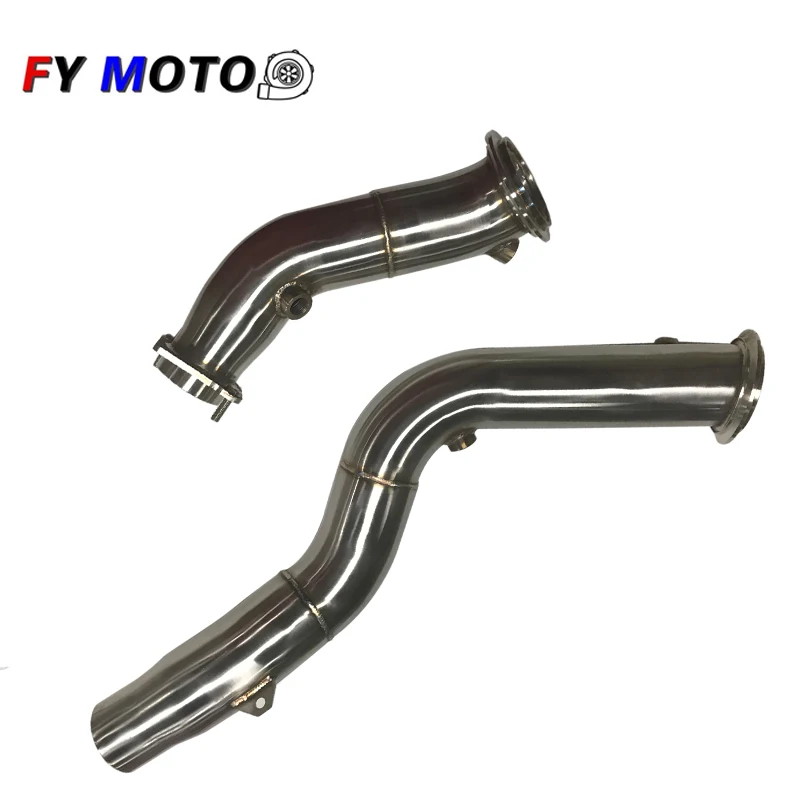 Stainless Steel  Exhaust Downpipe  for bmw F80 F82 M3 M4 S55  14+
