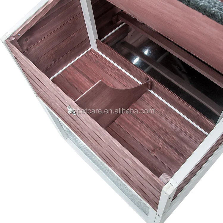 Pet Rabbit Hutch Wooden House Chicken Coop for Small Animals