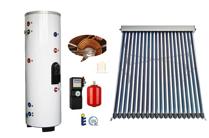 Solar Pool Collector Pressurized Split/separated Copper Coils/flexible Connector Solar Water Heater,