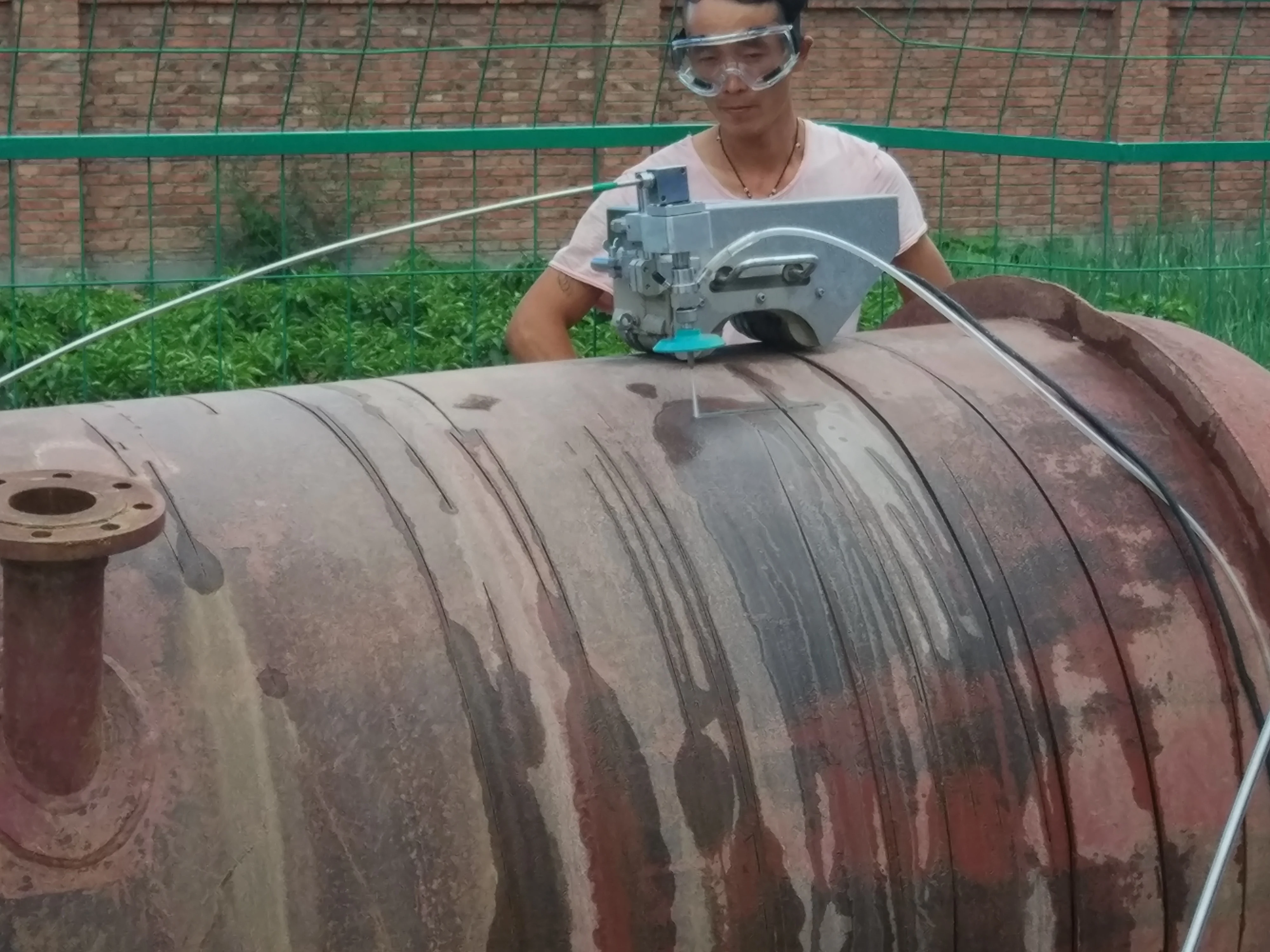
mobile waterjet cutting machine 