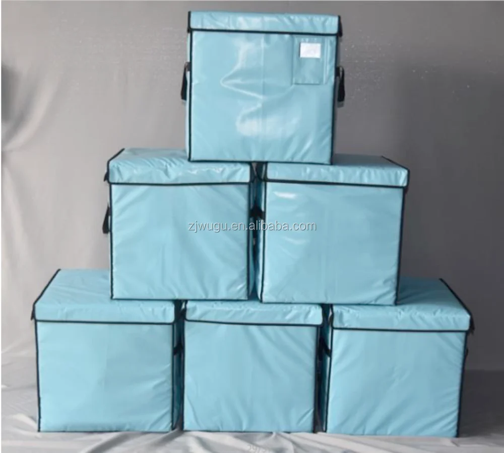 
CCTS-WUGU Cold Chain multipurpose PU foam, VIP board Cooler container with thermometer and recorder 