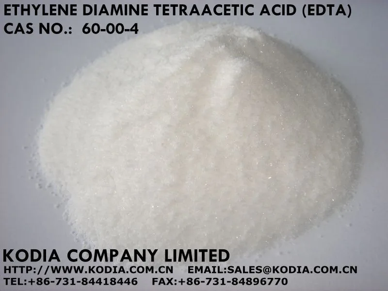 Ethylene Diamine Tetraacetic Acid ( EDTA )