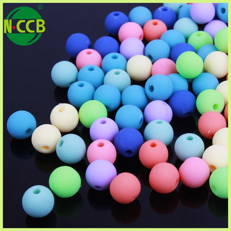 All kind of Mixed color DIY soft spiky silicone rubber beads for jewelry
