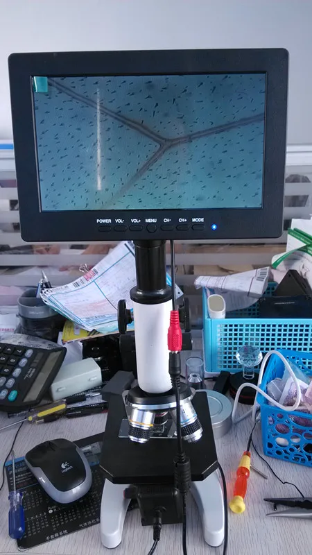 S02 Monocular Student Laboratory Research LED Microscope