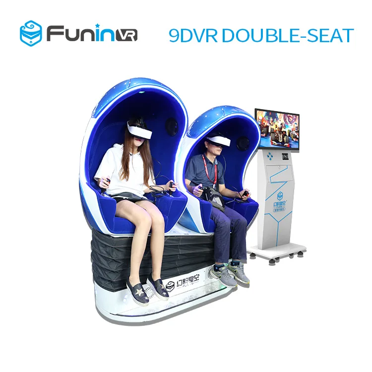 
FuninVR Vr Roller Coaster Egg Chair Gaming Machine Product Simulator 9d VR Egg Cinema 