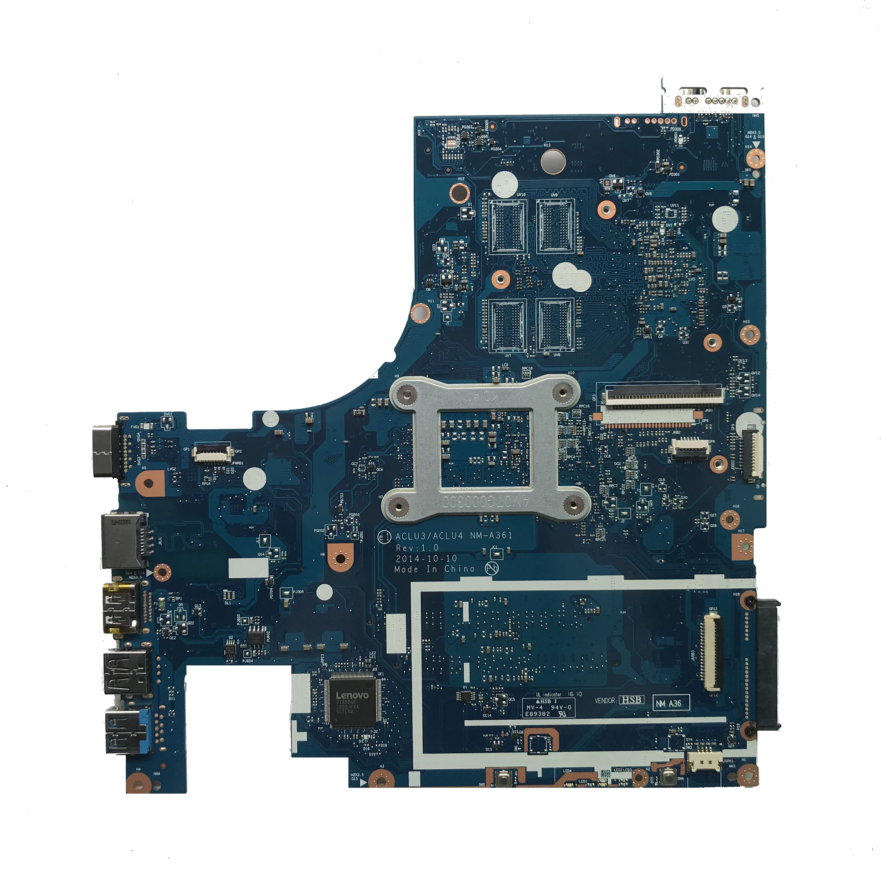 Для lenovo G50-80 материнская плата для ноутбука ACLU3/ACLU4 NM-A361 5B20H14463 W/ i5-5200U M330 2G GPU 100% протестирована Быстрая доставка