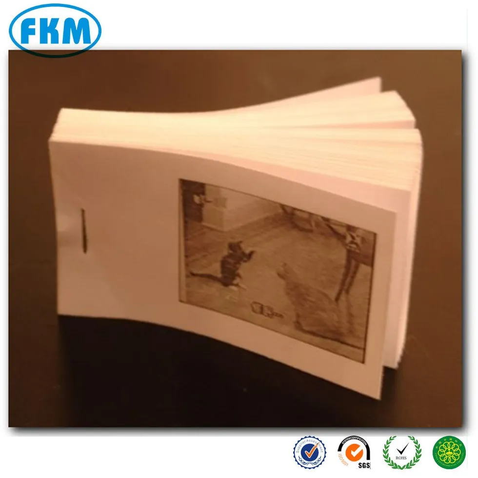 cheap mini flip book printing
