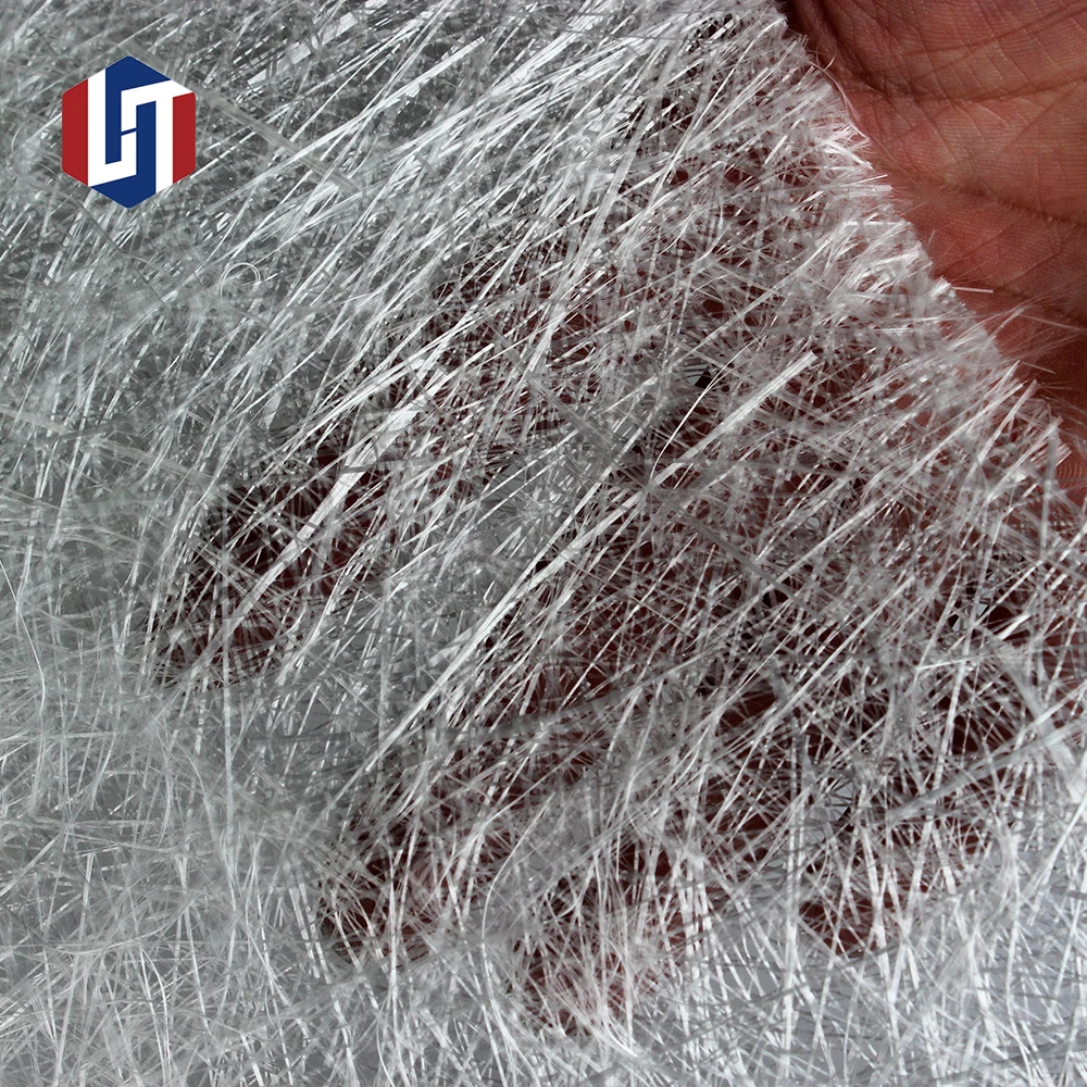 Best selling E-glass fiberglass chopped strand mat plain woven with low price glassfiber tissue