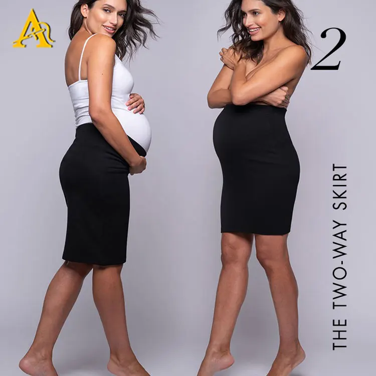 
High Quality Maternity Clothing Pregnant Women Soft Comfy Maternity Dress Vest Leggings Skirt 