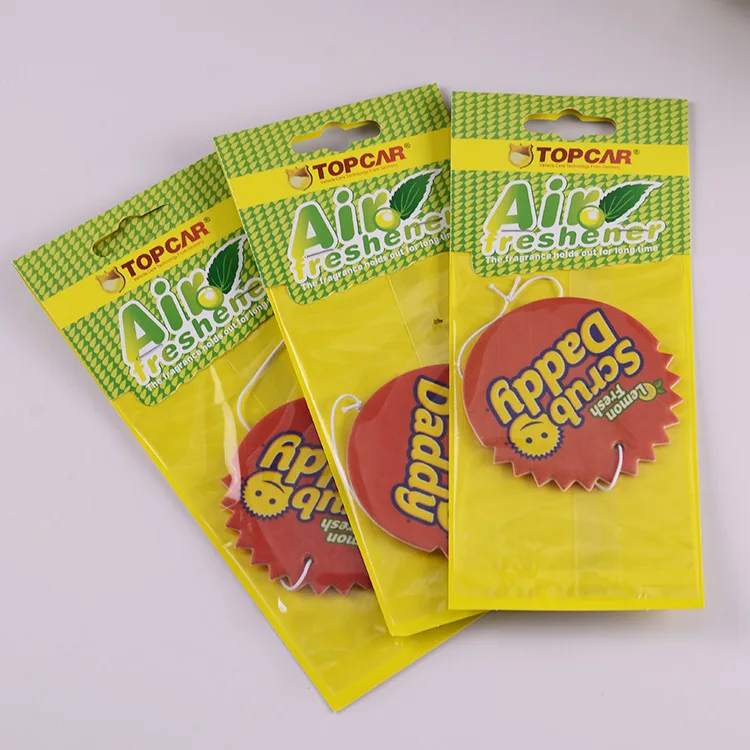 2024 Hot Sale Custom Shape Air Freshener Paper Material Car Decoration Chinese Wedding School Graduation Halloween Ramadan