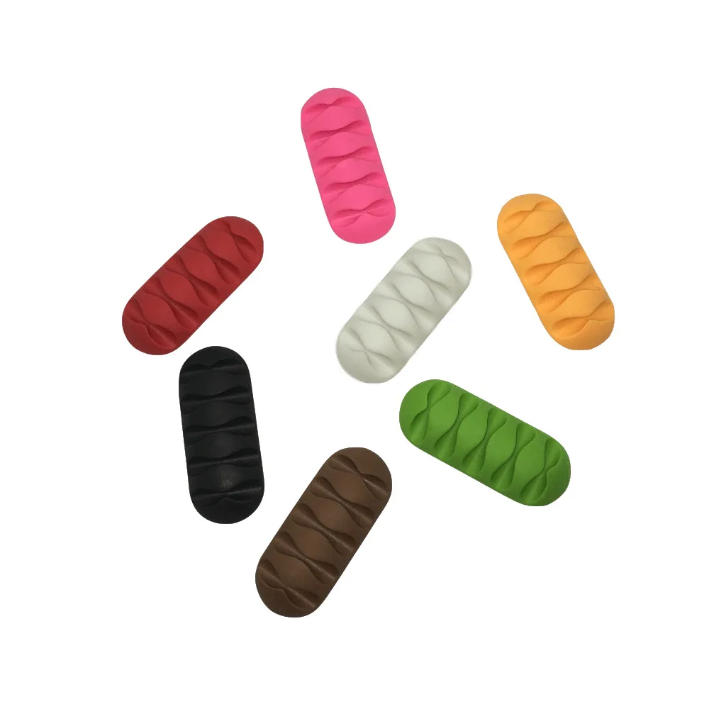 
Multipurpose Silicon Cable Holder for Mobile Phones, laptops, Computers 