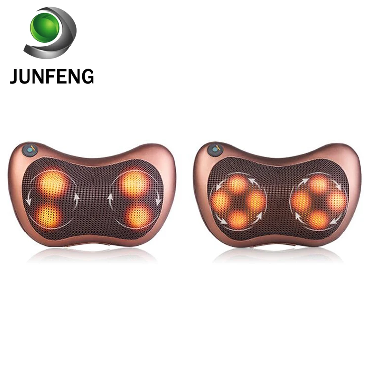 Newest style electric Car Seat Massage pillow Heated Seat neck massager