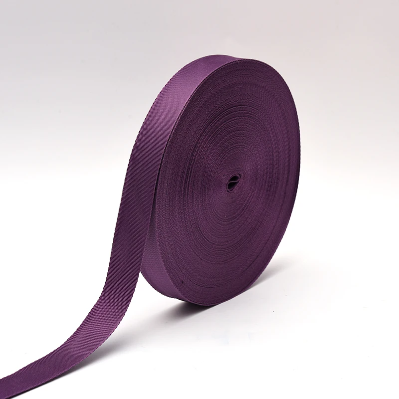 
Decorative Nylon Webbing Material 25 mm wide heavy duty nylon webbing 