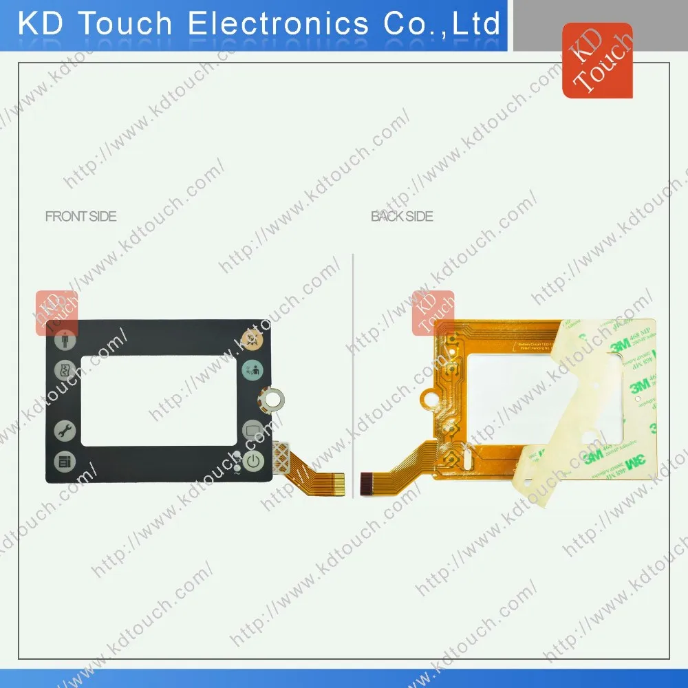 Copper FPC ciurcuit with PET overlay