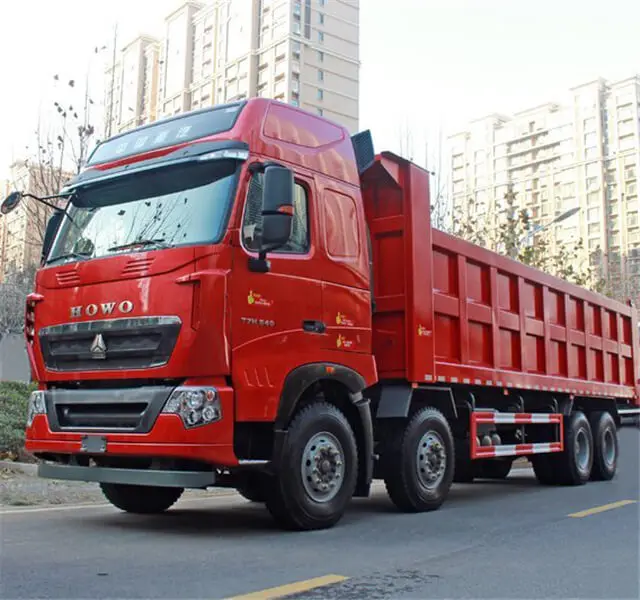 Sinotruk Howo T7H 8x4 440HP 12 Wheeler Dump Tipper Truck