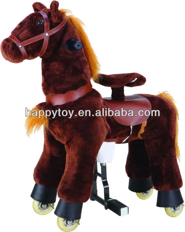Ride on Horse toy pony walking horse animal ride on wheels for mall China manufacturer