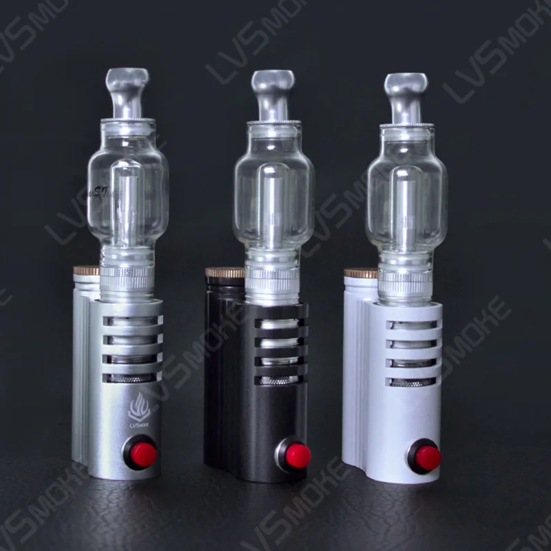 
Best Hookah Vaporizer LVSMOKE Jurassic Vapor Box Portable 510 Herbal Vaporizer 
