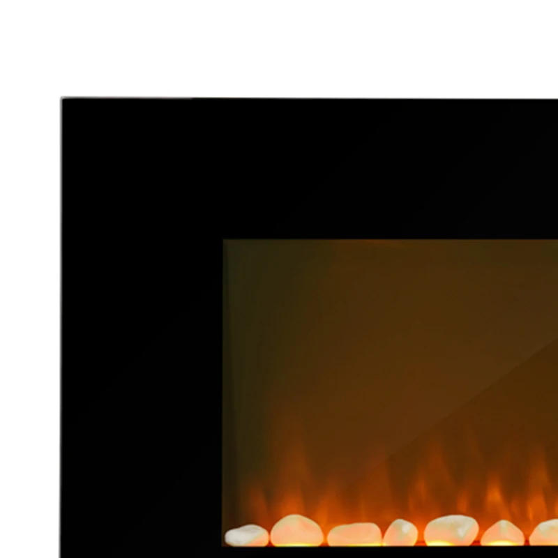 New Modern Design Wall Mounted Adjustable Electric Fireplace Led Fireplace Heater Fire Place Electric Heaters