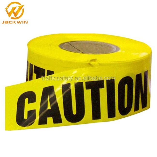 Customized Printing Reflective Danger Barricade Warning Tape for Construction Site