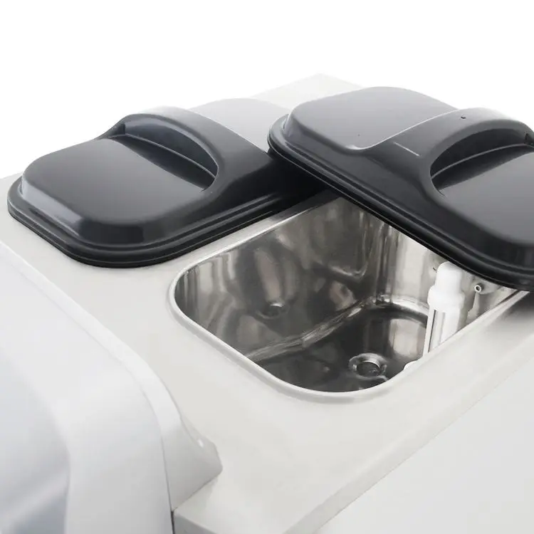 3 Flavors Soft Ice Cream Machine / Commercial Soft Serve Ice Cream Making Machine