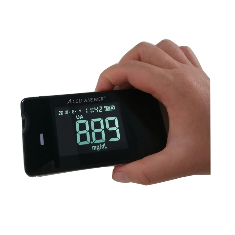 ACCU ответ 4 в 1 монитор мочевой кислоты Глюкоза общий холестерин гемоглобин A1c тестовый измеритель