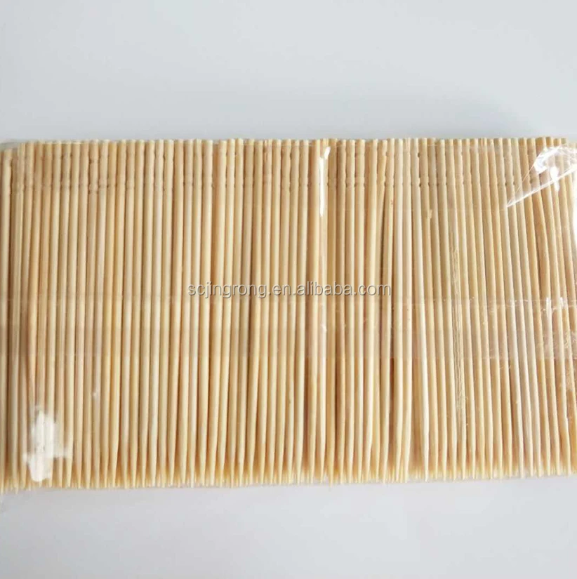 
round dried nature bamboo toothpicks picks for fruits sticks 