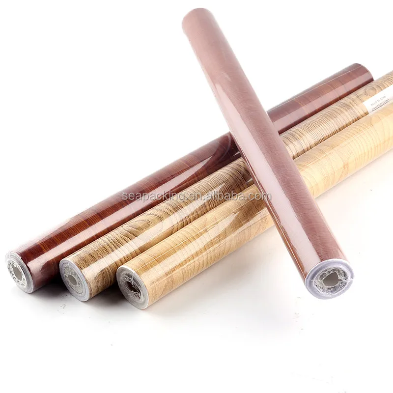 2018 Hot-sale Design Wood Wallpaper Self Adhesive Foil for Interior Decoration