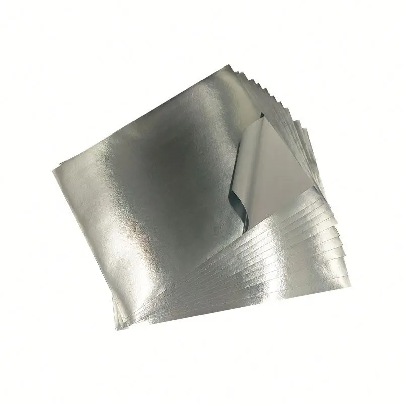 50micron matt silver PET film adhesive mylar for label printing